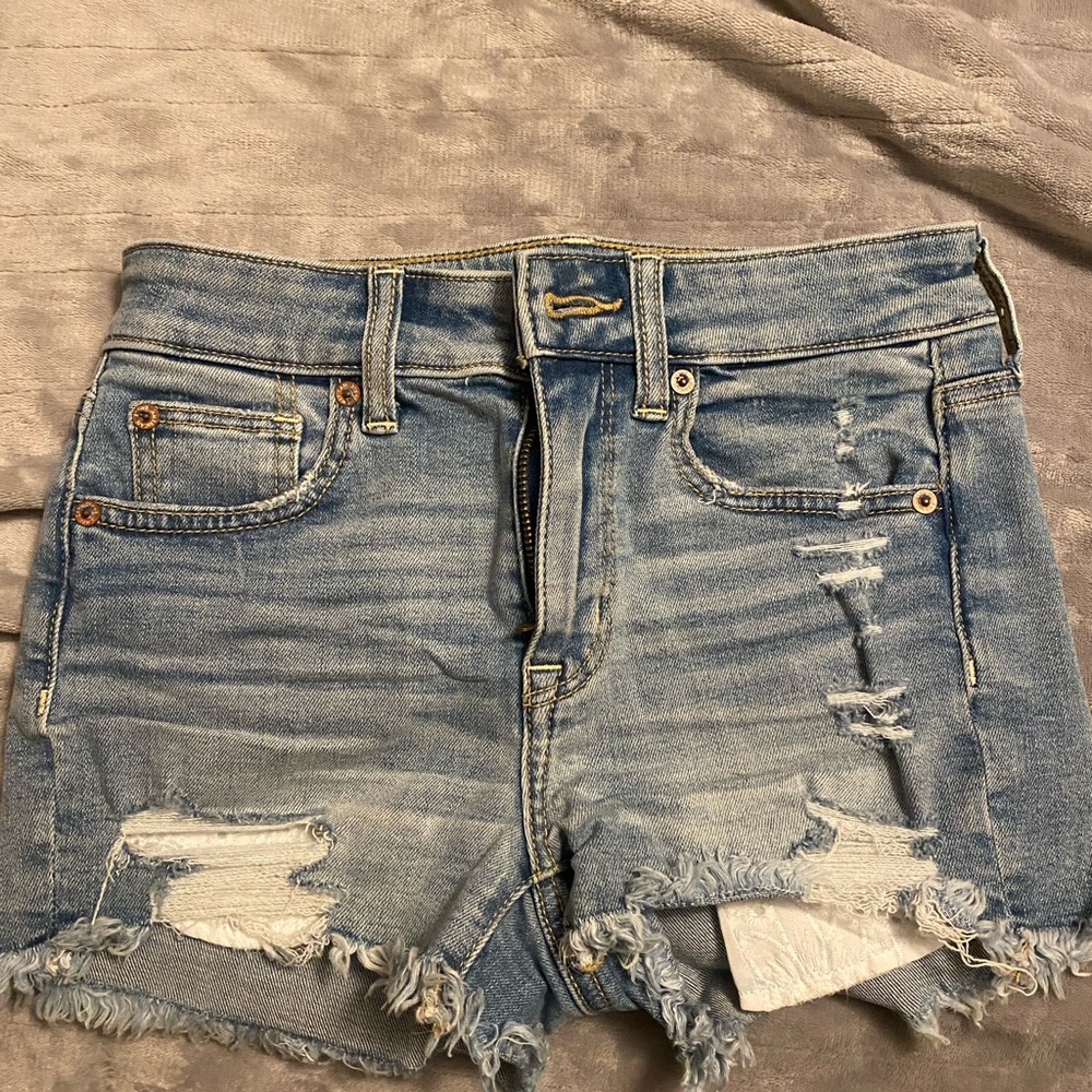American eagle, size 00,light wash